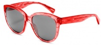 Dolce & Gabbana DG4159P Sunglasses Sunglasses - 266187 Burgundy on Red / Grey Lens