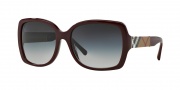 Burberry BE4160 Sunglasses Sunglasses - 34038G Bordeaux / Gray Gradient