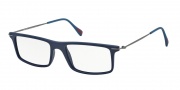 Prada Sport PS 03EV Eyeglasses Eyeglasses - TFY1O1 Blue Rubber