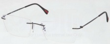 Prada Sport PS 55EV Eyeglasses Eyeglasses - 1BO101 Black Demi Shiny