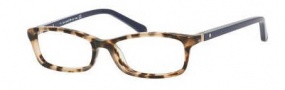 Kate Spade Agneta Eyeglasses Eyeglasses - 01H6 Carmel Tortoise Navy