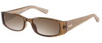 Guess GU 7259 Sunglasses Sunglasses - BRN-1: Crystal Brown