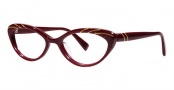 Seraphin Heather Eyeglasses Eyeglasses - 8782 Burgundy Gold w/ Stones