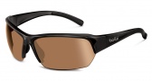 Bolle Folds of Honor Sunglasses Sunglasses - 11527FOH Shiny Black B-Clear / Photo Eagle Vision