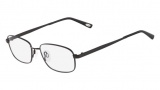 Flexon Autoflex Rocket Man Eyeglasses Eyeglasses - 001 Black Chrome