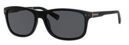 Banana Republic Matt/P/S Sunglasses Sunglasses - 807P Matte Black (RA gray polarized lens)