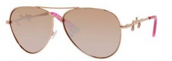 Juicy Couture Juicy 562/S Sunglasses Sunglasses - 0AU2 Rose Gold (6O rose gold flash lens)