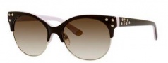 Juicy Couture Juicy 564/S Sunglasses Sunglasses - 0ERN Espresso Pink (Y6 brown gradient lens)