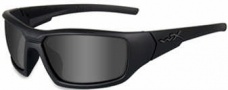 Wiley X WX Censor Sunglasses Sunglasses - Matte Black / Polarized Grey Lens