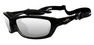 Wiley X Wx Brick Sunglasses Sunglasses - 853 Gloss Black / Clear Lens