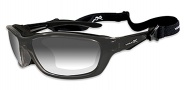 Wiley X Wx Brick Sunglasses Sunglasses - 856 Metallic Black Frame / LA (light adjusting) Smoke Grey Lens