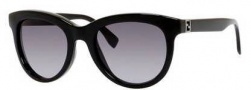 Fendi 0006/S Sunglasses Sunglasses - 0D28 Shiny Black (HD gray gradient lens)