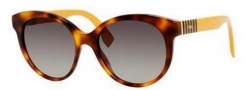 Fendi 0013/S Sunglasses Sunglasses - 07TA Havana (R4 gray green gradient lens)