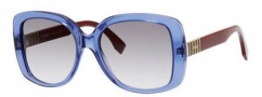 Fendi 0014/S Sunglasses Sunglasses - 07TR Blue (LF gray gradient lens)