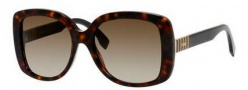 Fendi 0014/S Sunglasses Sunglasses - 07TO Havana (HA brown gradient lens)