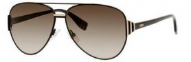 Fendi 0018/S Sunglasses Sunglasses - 07SD Semi Matte Black (HA brown gradient lens)