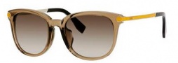 Fendi 0021/S Sunglasses Sunglasses - 07UQ Mud (HA brown gradient lens)