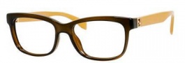 Fendi 0009 Eyeglasses Eyeglasses - 07QQ Transparent Brown