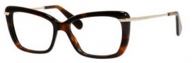 Marc Jacobs 544 Eyeglasses Eyeglasses - 08NQ Dark Havana Gold