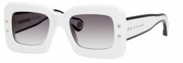 Marc Jacobs 501/S Sunglasses Sunglasses - 0EIS White (9C dark gray gradient lens)
