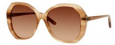 Bottega Veneta 272/S Sunglasses Sunglasses - 09RM Shell Beige (71 brown gradient lens)