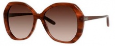 Bottega Veneta 272/S Sunglasses Sunglasses - 0E2P Striped Light Brown (J6 brown gradient lens)