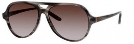 Bottega Veneta 273/S Sunglasses Sunglasses - 07M6 Gray Striped (HA brown gradient lens)