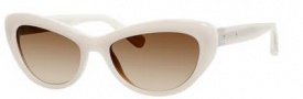 Bobbi Brown The Kennedy/S Sunglasses Sunglasses - 0BTA Transparent Frost (Y6 brown gradient lens)