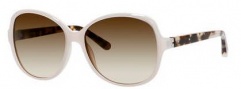 Bobbi Brown The Lola/S Sunglasses Sunglasses - 0BTA Transparent Frost (Y6 brown gradient lens)