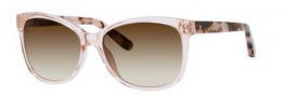 Bobbi Brown The Rose/S Sunglasses Sunglasses - 0JBF Crystal Pink (Y6 brown gradient lens)