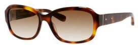 Bobbi Brown The Sandra/S Sunglasses Sunglasses - 005L Blonde Havana (Y6 brown gradient lens)