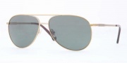Brooks Brothers BB4025 Sunglasses Sunglasses - 164571 Brushed Sand / Green Solid