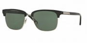 Brooks Brothers BB4021 Sunglasses Sunglasses - 600071 Black / Green Solid