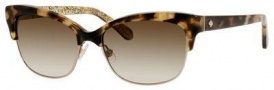 Kate Spade Shira/S Sunglasses Sunglasses - 0ESP Camel Tortoise (Y6 brown gradient lens)