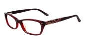 Bebe BB5065 Eyeglases Hot Stuff Eyeglasses - Ruby Red