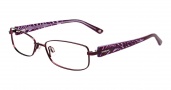 Bebe BB5056 Eyeglasses Glitters Eyeglasses - Plum Purple