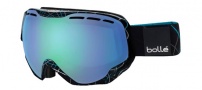 Bolle Emperor OTG Goggles Goggles - 21109 Shiny Black and Blue Loops / Aurora