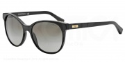 Emporio Armani EA4016 Sunglasses Sunglasses - 50018E Matte Black / Black / Green Gradient