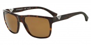 Emporio Armani EA4035 Sunglasses Sunglasses - 502683 Dark Havana / Polarized Brown Gradient
