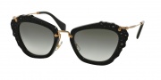 Miu Miu 04QS Sunglasses Sunglasses - 1AB0A7 Black / Grey Gradient