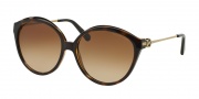 Michael Kors MK6005 Sunglasses Mykonos Sunglasses - 300613 Dark Tortoise / Brown Gradient