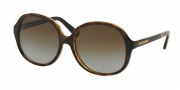 Michael Kors MK6007 Sunglasses Tahiti Sunglasses - 3010T5 Dark Tortoise / Snake / Brown Gradient Polarized