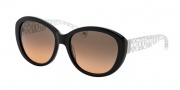 Coach HC8106 Sunglasses Asha Sunglasses - 515195 Black / Grey Orange Gradient