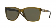 Burberry BE4181 Sunglasses Sunglasses - 335673 Olive / Brown