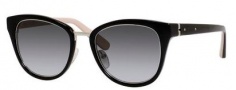 Bobbi Brown The Rowan/S Sunglasses Sunglasses - 0JBD Black Nude (Y7 gray gradient lens)