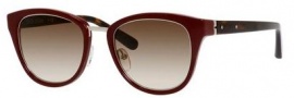 Bobbi Brown The Rowan/S Sunglasses Sunglasses - 0SR8 Burgundy (Y6 brown gradient lens)