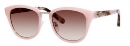 Bobbi Brown The Rowan/S Sunglasses Sunglasses - 0JLW Pink Cream (B1 warm brown gradient lens)