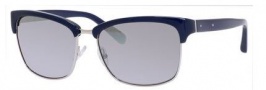 Bobbi Brown The Malcom/S Sunglasses Sunglasses - 0FH1 Navy (19 dark navy/silver flash lens)