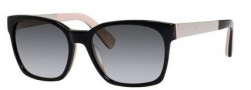 Bobbi Brown The Morgan/S Sunglasses Sunglasses - 0JBD Black Nude (Y7 gray gradient lens)