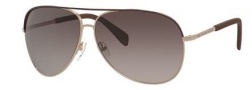 Marc by Marc Jacobs MMJ 484/S Sunglasses Sunglasses - 0LNU Brown Gold (HA brown gradient lens)